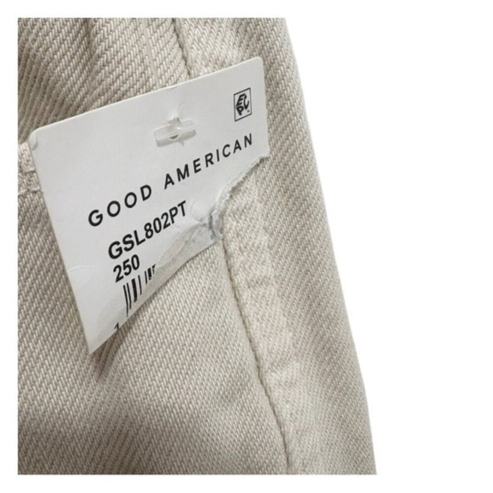 NEW Good American Good Skate Wide Leg Jeans Size 15 - Picture 9 of 11